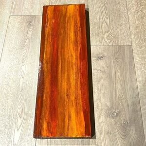 Liz Williams Epoxy Canvas Original Art 24” x 8”